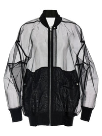 RICK OWENS - RICK OWENS - ’Jumbo flight’ bomber jacket - Women’s Outerwear