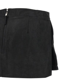 RICK OWENS - RICK OWENS - ’Fog Cutdff’ mini skirt - Women’s Bottoms