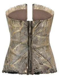 RICK OWENS - RICK OWENS - ’Woven Prong’ top - Women’s Tops