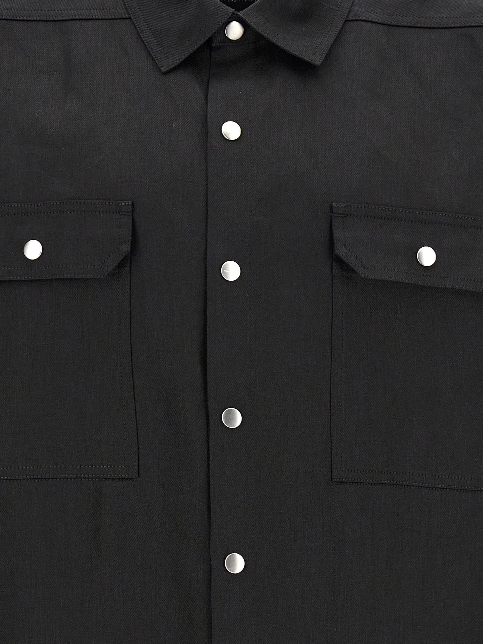 RICK OWENS - RICK OWENS - ’Jumbo SL Outershirt’ shirt - Men’s Tops