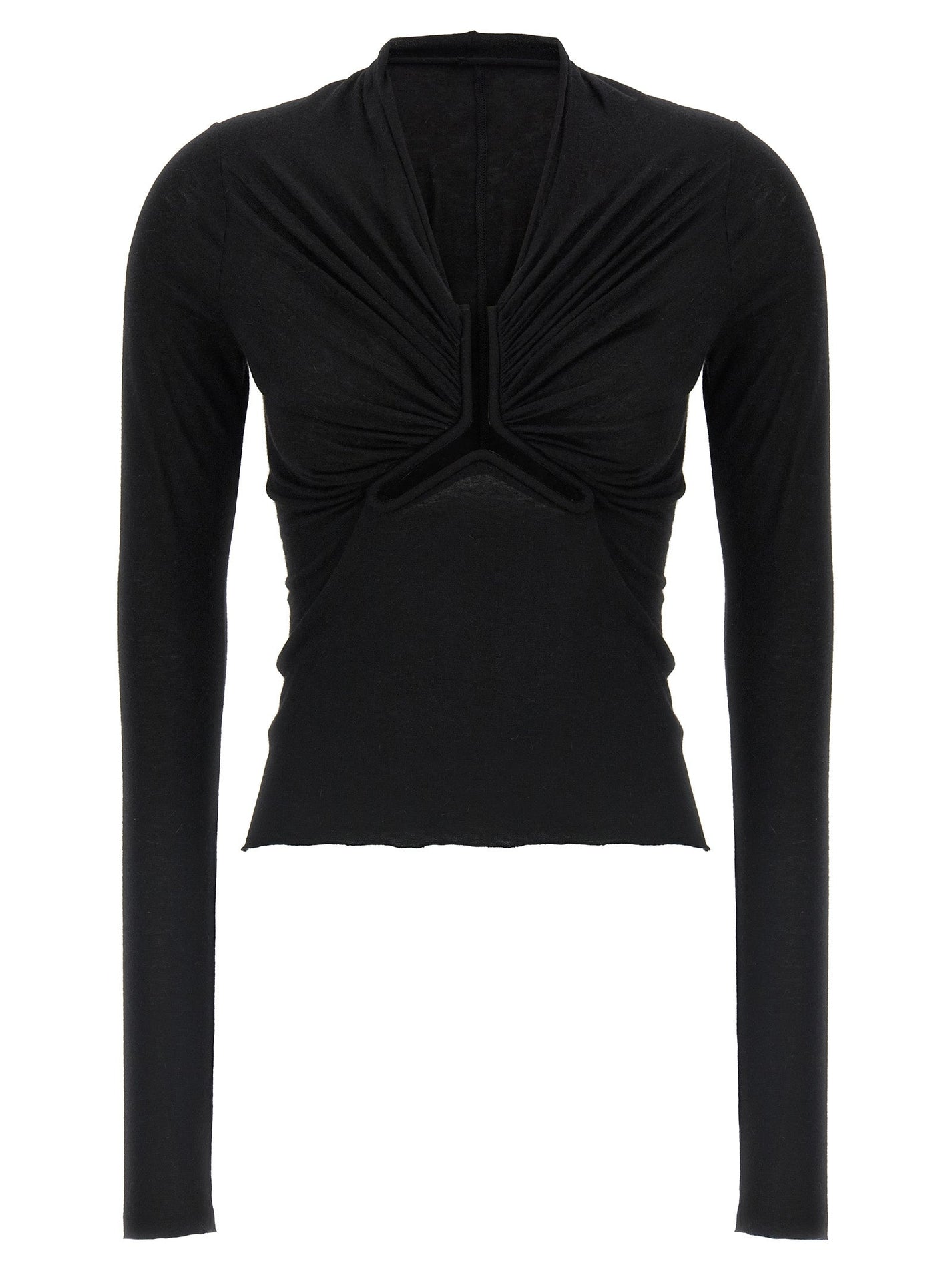 RICK OWENS - RICK OWENS - ’Allanah Ls T’ sweater - Women’s Knitwear