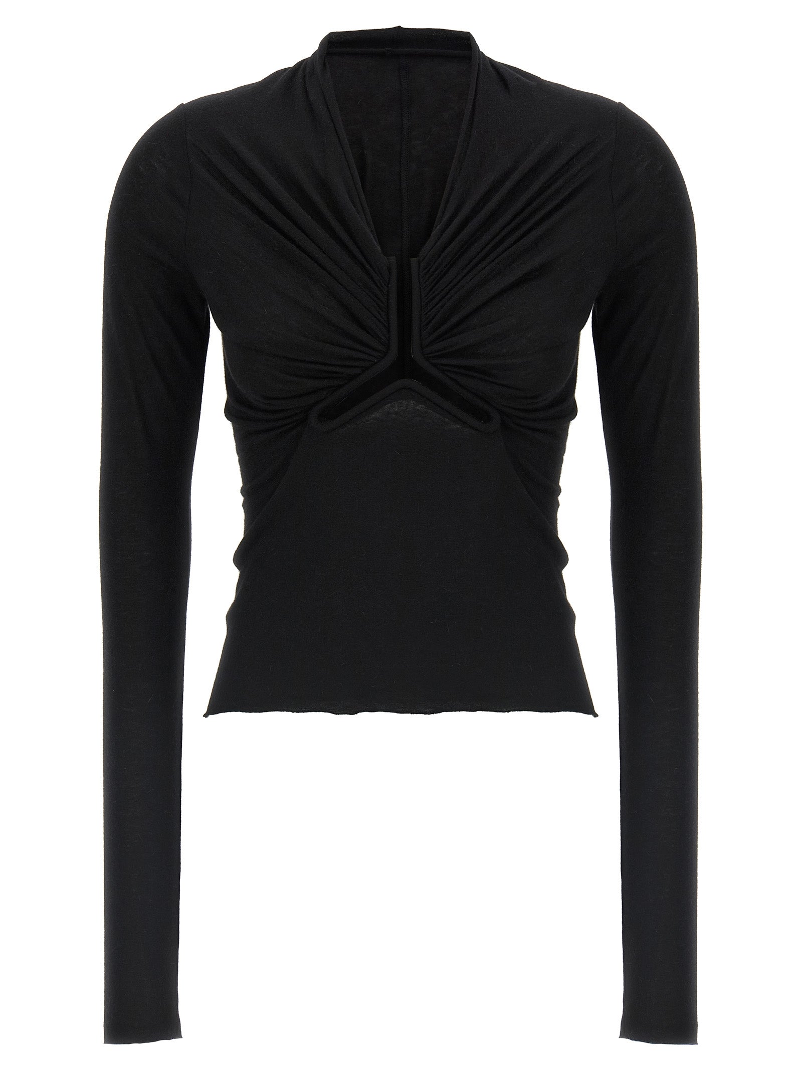 RICK OWENS - RICK OWENS - ’Allanah Ls T’ sweater - Women’s Knitwear