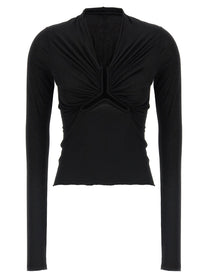 RICK OWENS - RICK OWENS - ’Allanah Ls T’ sweater - Women’s Knitwear