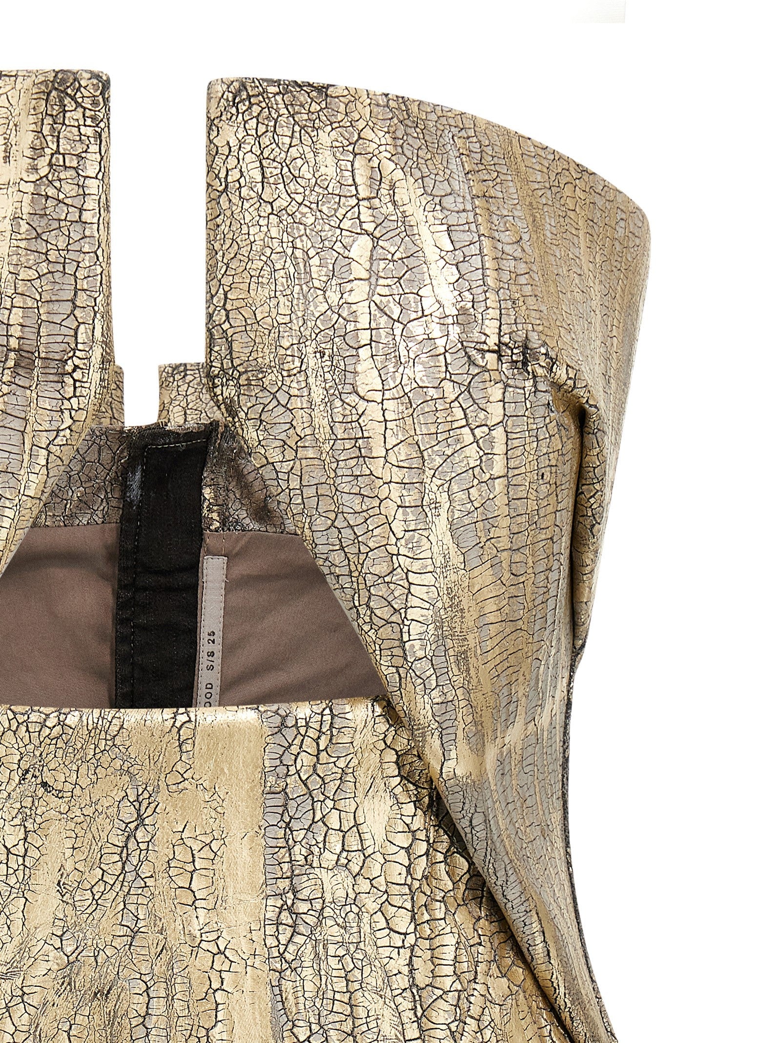 RICK OWENS - RICK OWENS - ’Woven Prong’ top - Women’s Tops