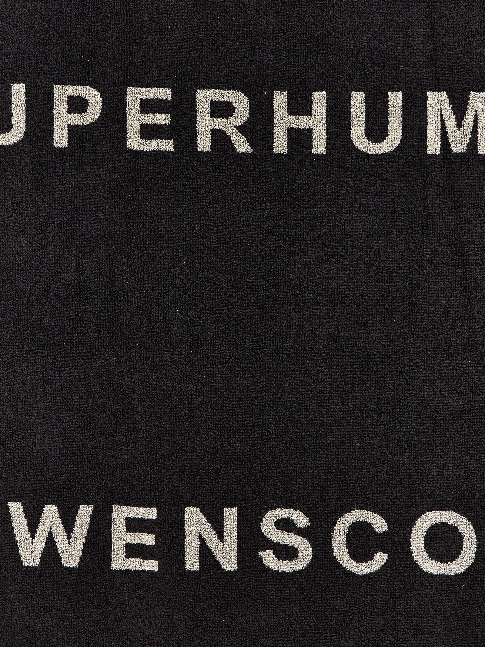 RICK OWENS - RICK OWENS - Beach towel written - Men’s Accessories