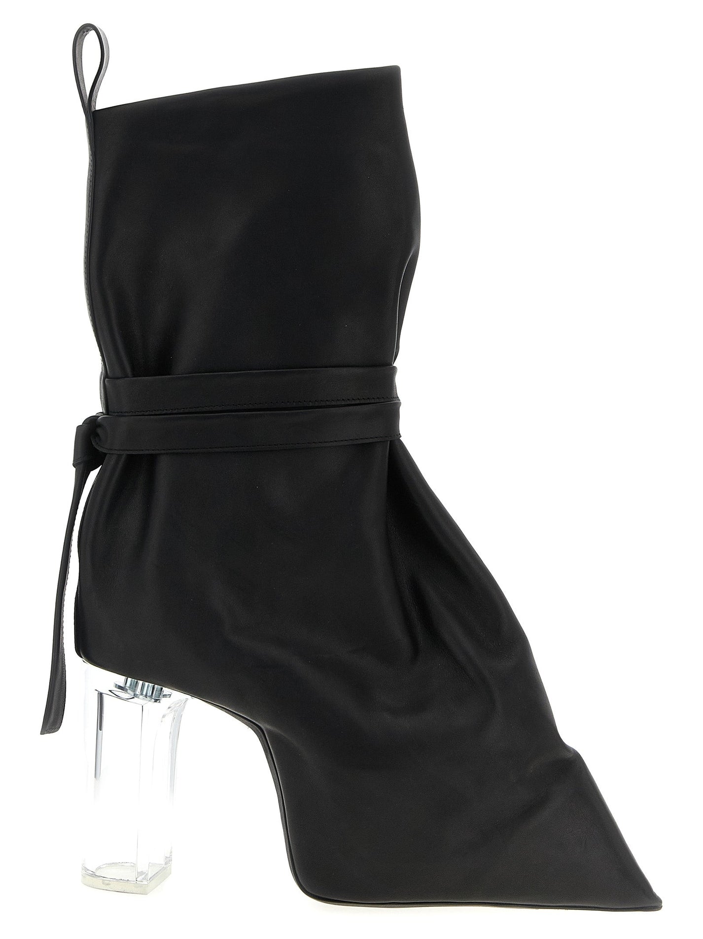 RICK OWENS - RICK OWENS - ’Tied Taco Kiss’ ankle boots - Women’s Shoes