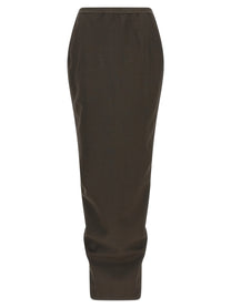 RICK OWENS - RICK OWENS - ’Soft Pillar long’ skirt - Women’s Bottoms