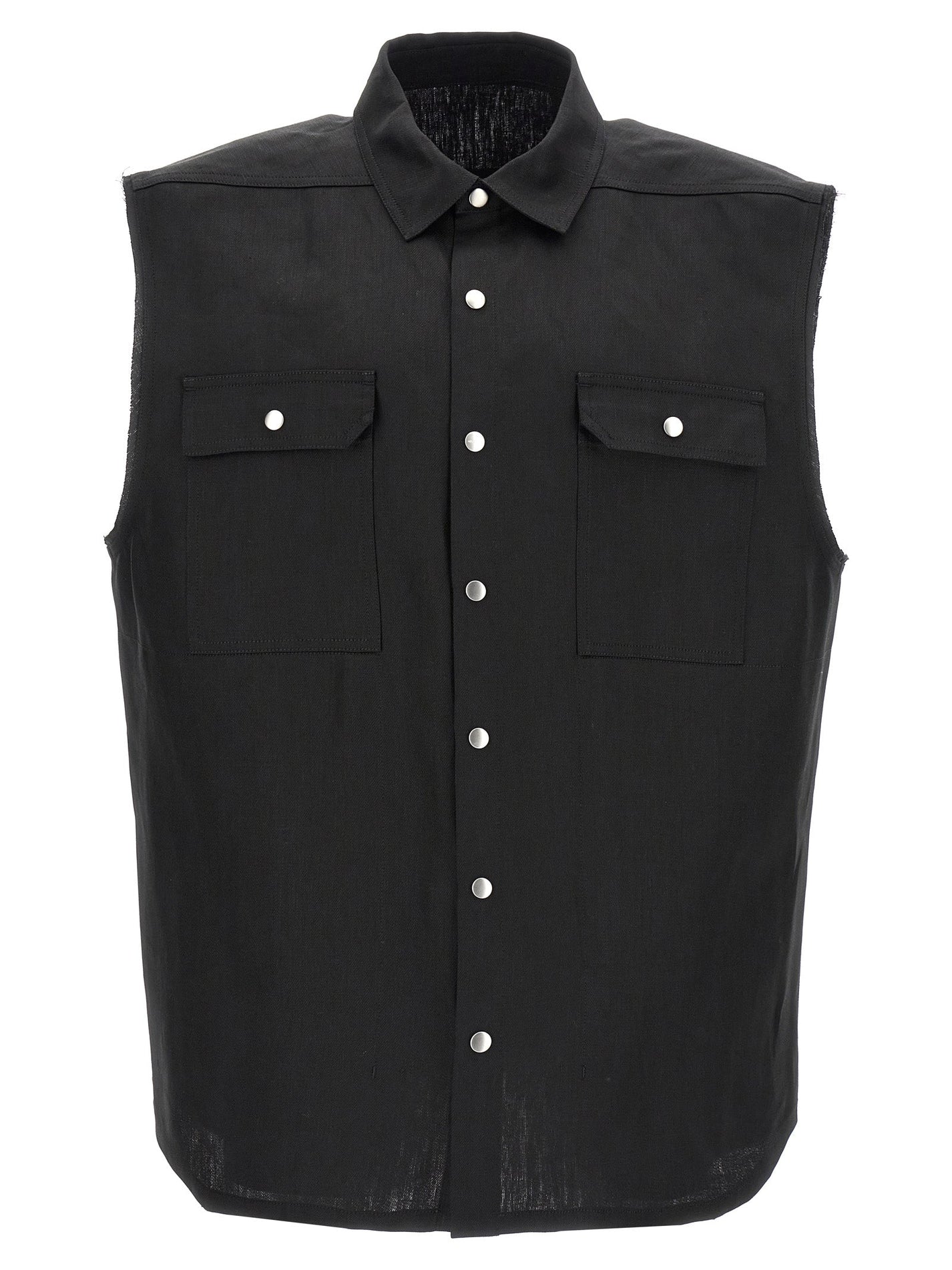 RICK OWENS - RICK OWENS - ’Jumbo SL Outershirt’ shirt - Men’s Tops