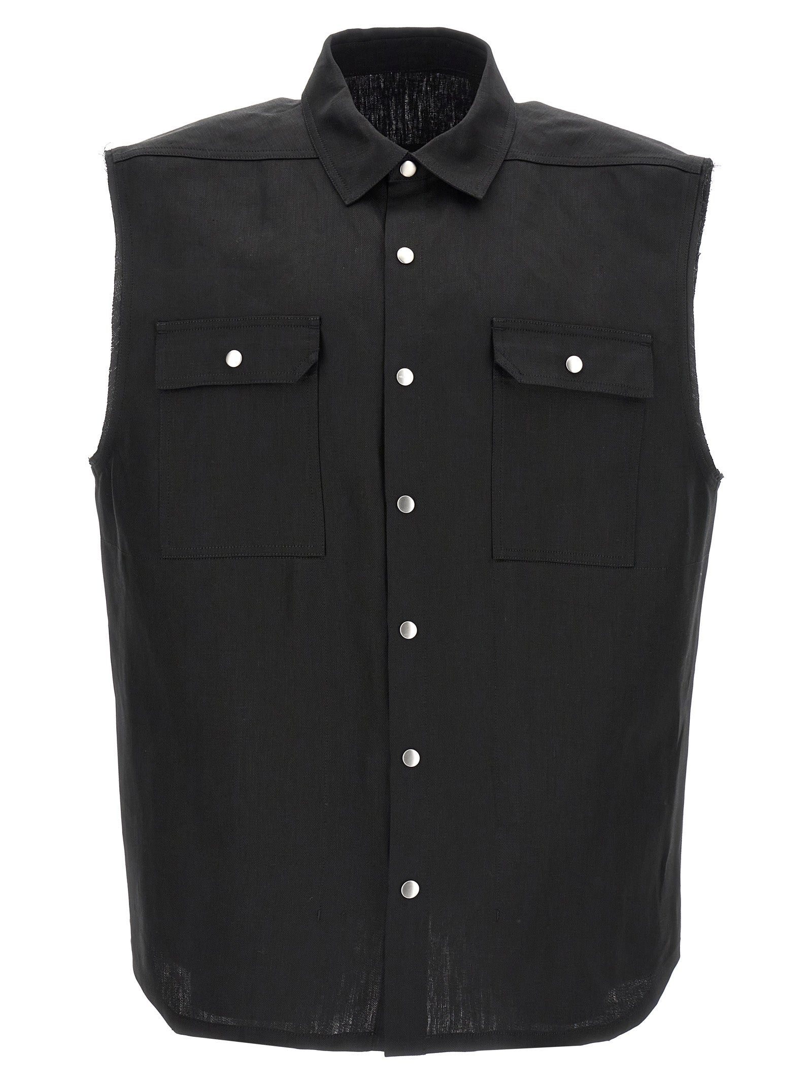 RICK OWENS - RICK OWENS - ’Jumbo SL Outershirt’ shirt - Men’s Tops