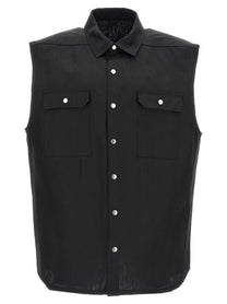 RICK OWENS - RICK OWENS - ’Jumbo SL Outershirt’ shirt - Men’s Tops