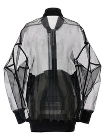 RICK OWENS - RICK OWENS - ’Jumbo flight’ bomber jacket - Women’s Outerwear