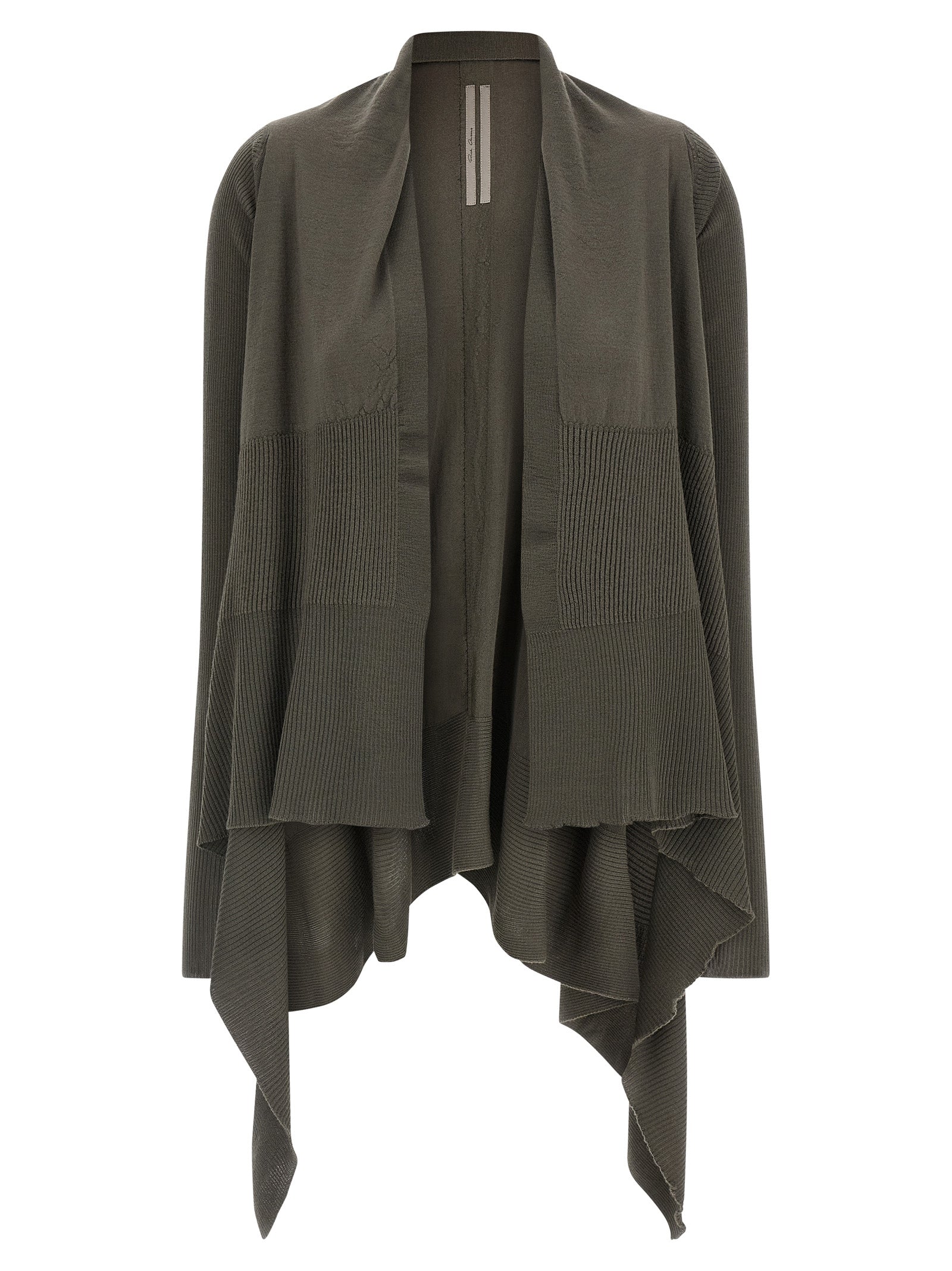 RICK OWENS - RICK OWENS - ’Medium Wrap’ cardigan - Woman,Clothing,Sweater cardigans,