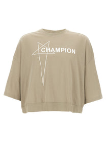 RICK OWENS - RICK OWENS - T-shirt Champion x Rick Owens - Men’s Tops
