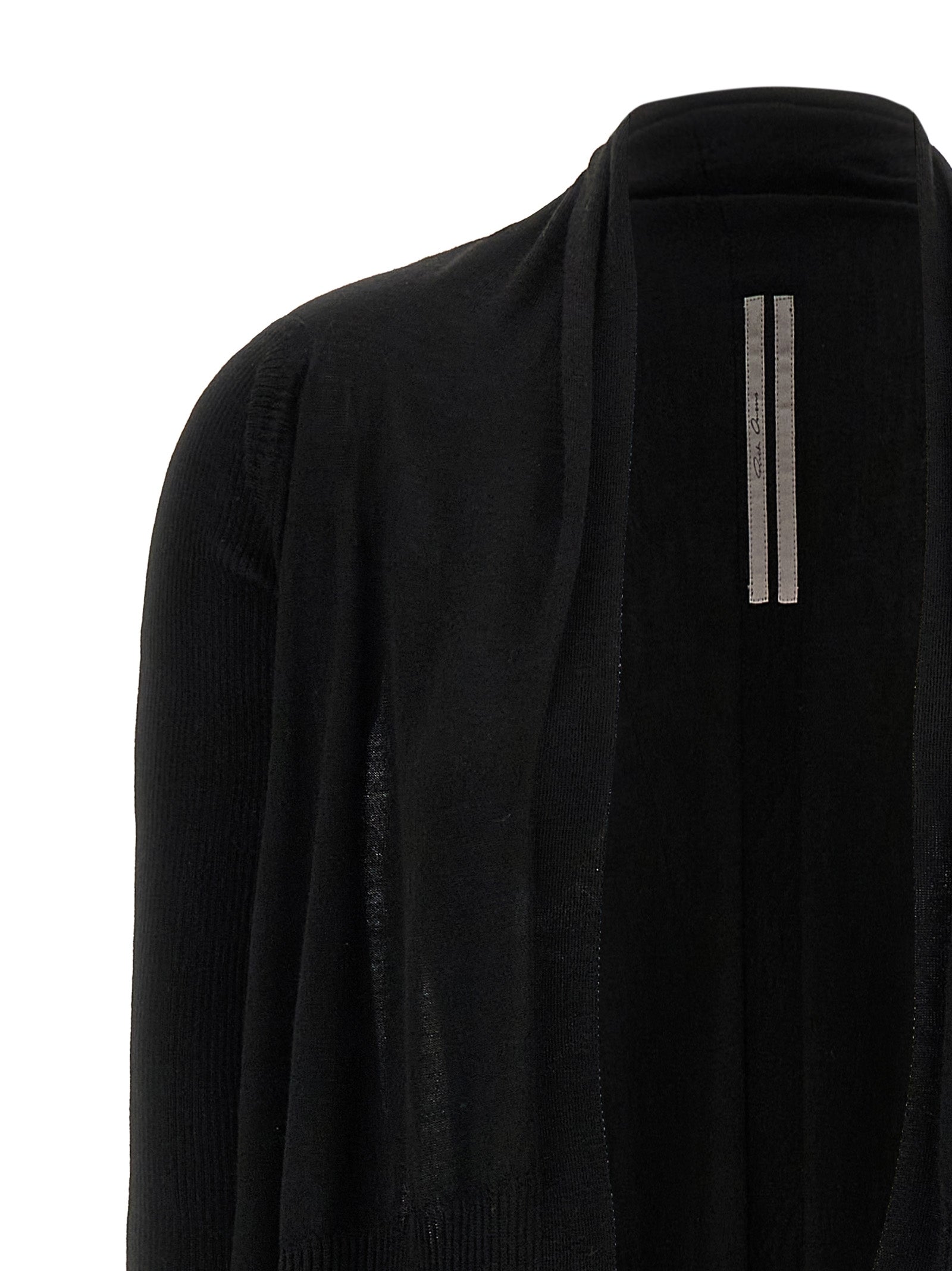 RICK OWENS - RICK OWENS - ’Long Wrap’ cardigan - Women’s Knitwear