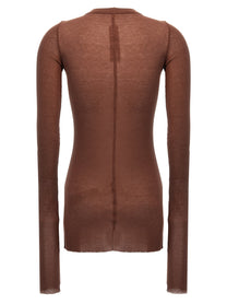 RICK OWENS - RICK OWENS - ’Rib Ls T’ T-shirt - Women’s Tops