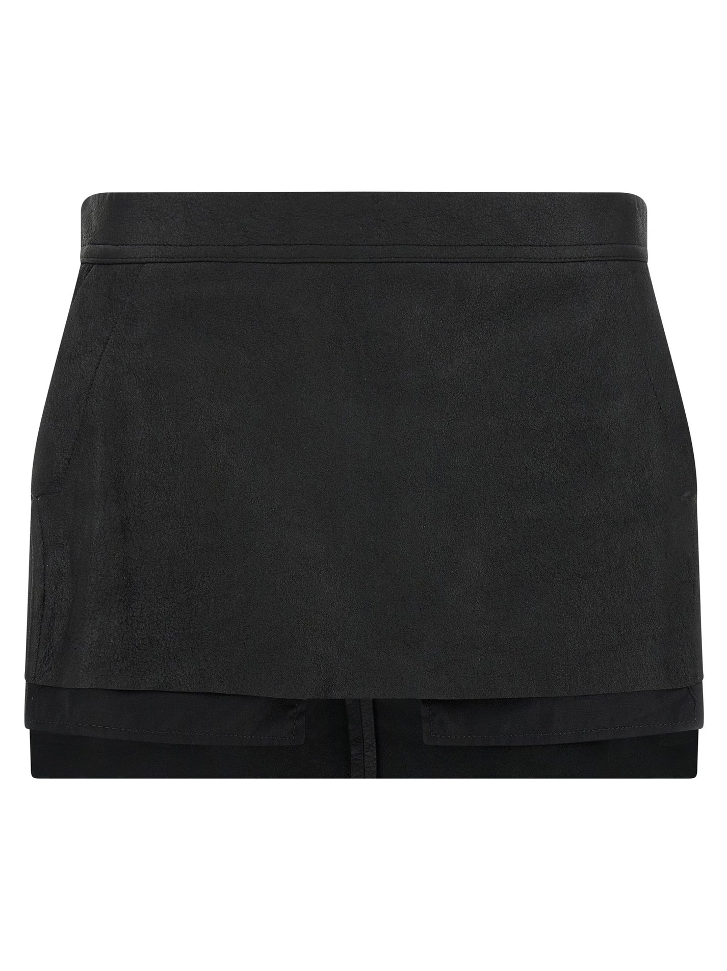 RICK OWENS - RICK OWENS - ’Fog Cutdff’ mini skirt - Women’s Bottoms