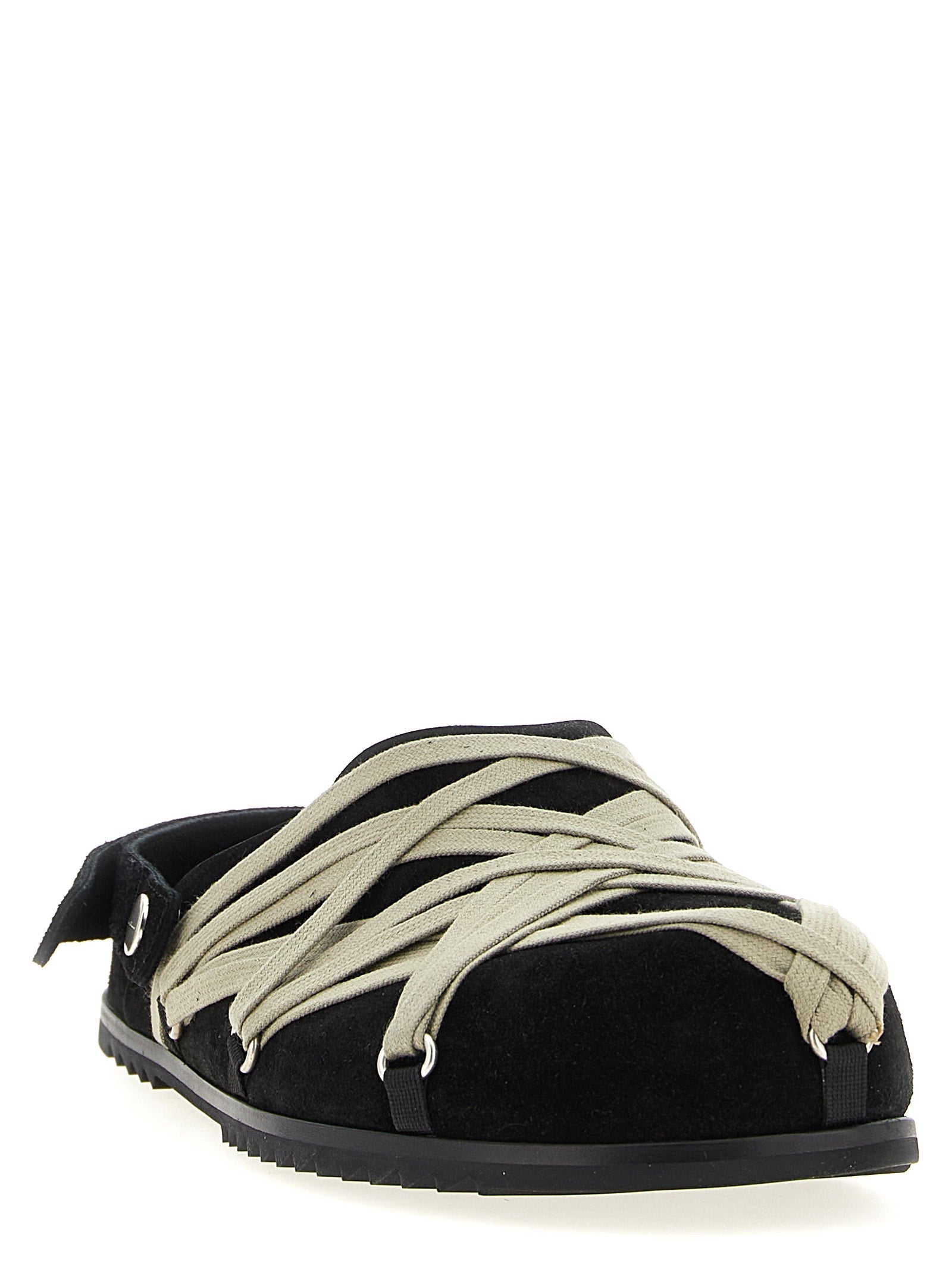 RICK OWENS - RICK OWENS - ’Megalace Mule Granola’ sabots - Men’s Shoes