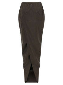 RICK OWENS - RICK OWENS - ’Soft Pillar long’ skirt - Women’s Bottoms