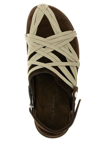 RICK OWENS - RICK OWENS - ’Megalace Mule Granola’ sabots - Men’s Shoes