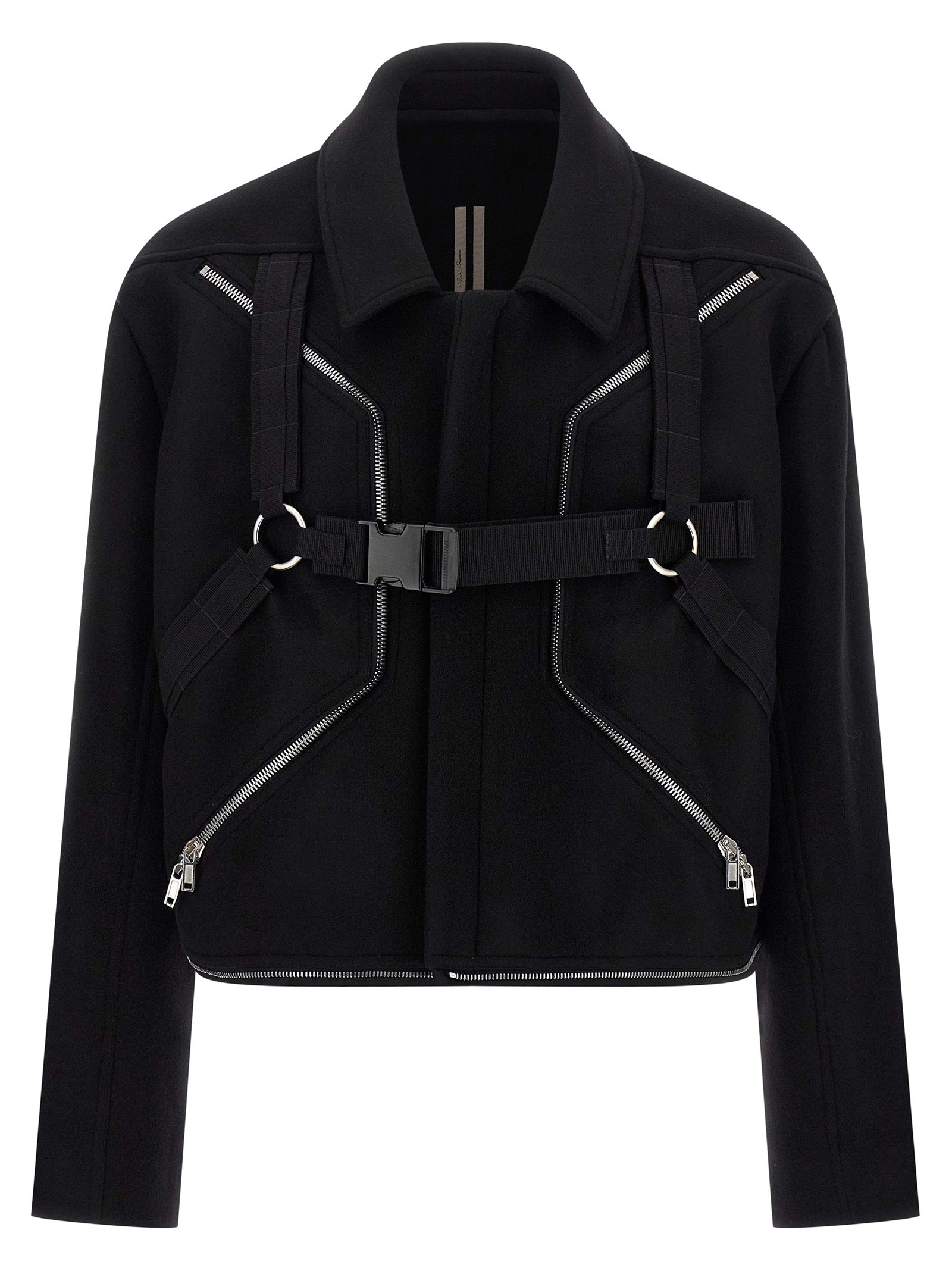 RICK OWENS - RICK OWENS - ’Blixa Jumbo Mac’ coat - Men’s Outerwear