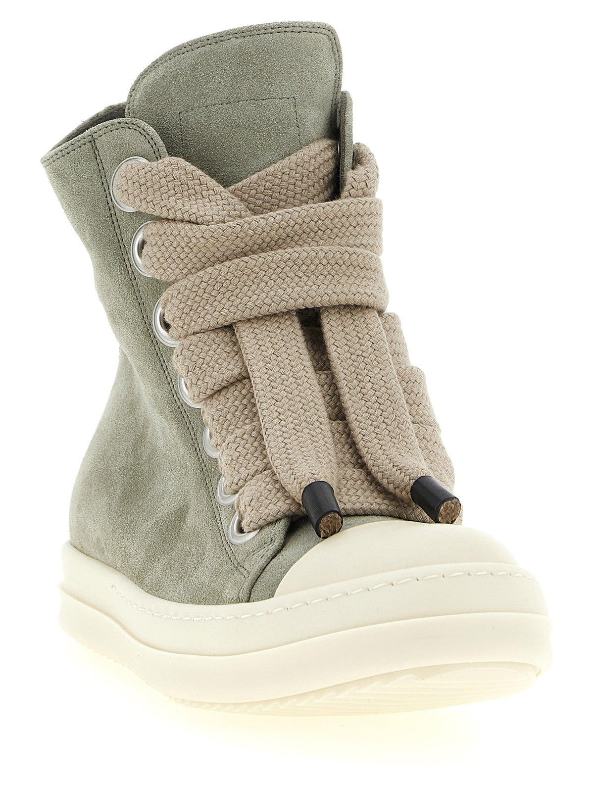 Rick Owens Jumbolace Sneaks Sneakers Green, view 2