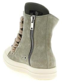 Rick Owens Jumbolace Sneaks Sneakers Green, view 3