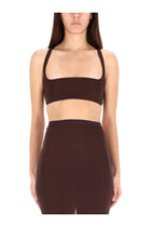 Rick Owens Lilies Women's Top Unhorny Brown