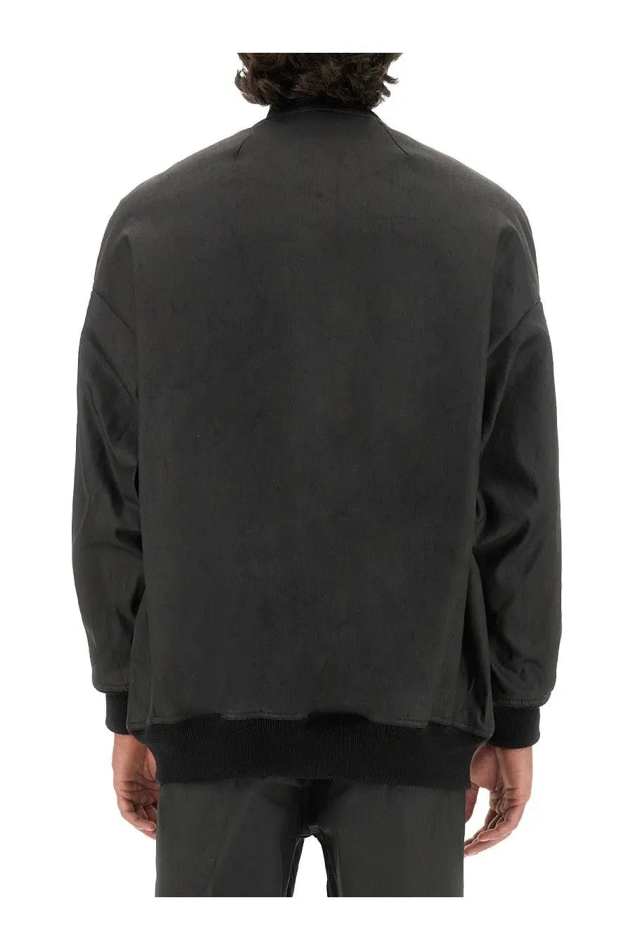 Rick Owens Men's Bomber Black, view 3