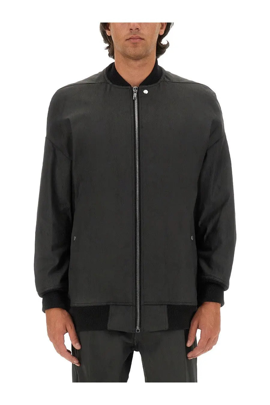 Rick Owens Men's Bomber Black