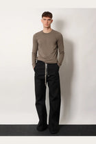 Rick Owens Men's Cotton Shirt Grey, view 2