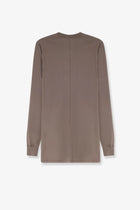 Rick Owens Men's Cotton Shirt Grey, view 4
