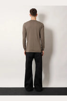 Rick Owens Men's Cotton Shirt Grey, view 3