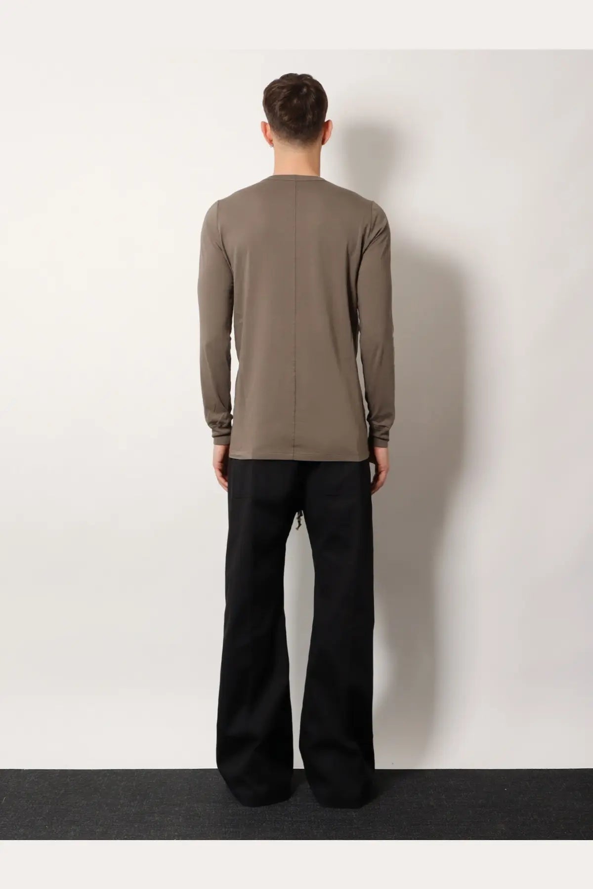 Rick Owens Men's Cotton Shirt Grey, view 3