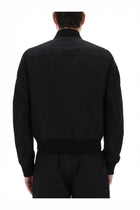 Rick Owens Men's Heizer Flight Jacket Black, view 4
