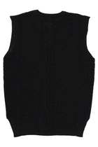 Rick Owens Men's Knitted Tops Black, view 3