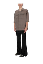 Rick Owens Men's Magnum Tommy Shirt Grey, view 4