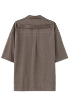 Rick Owens Men's Magnum Tommy Shirt Grey, view 2