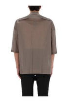 Rick Owens Men's Magnum Tommy Shirt Grey, view 5