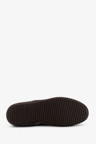 Rick Owens Men's Minimal Nylon and Suede Sneakers Multicolor, view 4