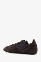 Rick Owens Men's Minimal Nylon and Suede Sneakers Multicolor, view 3