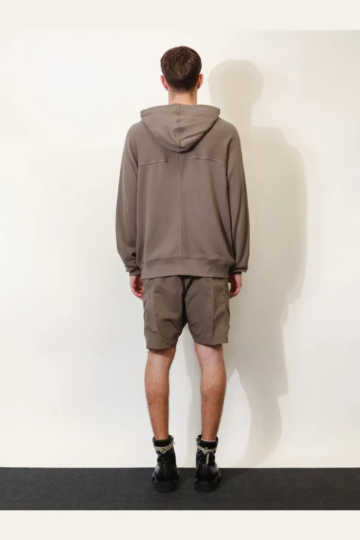 Rick Owens Men's Organic Cotton Sweatshirt Grey, view 3