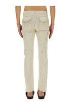 Rick Owens Men's Pants Headon Utility White, view 3