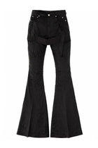 Rick Owens Men's Pants Megastrapped Bolans Black