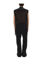 Rick Owens Men's Sleeveless Shirt Jumbo Black, view 5