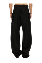 Rick Owens Men's Stefan Cargo Pants Black, view 4