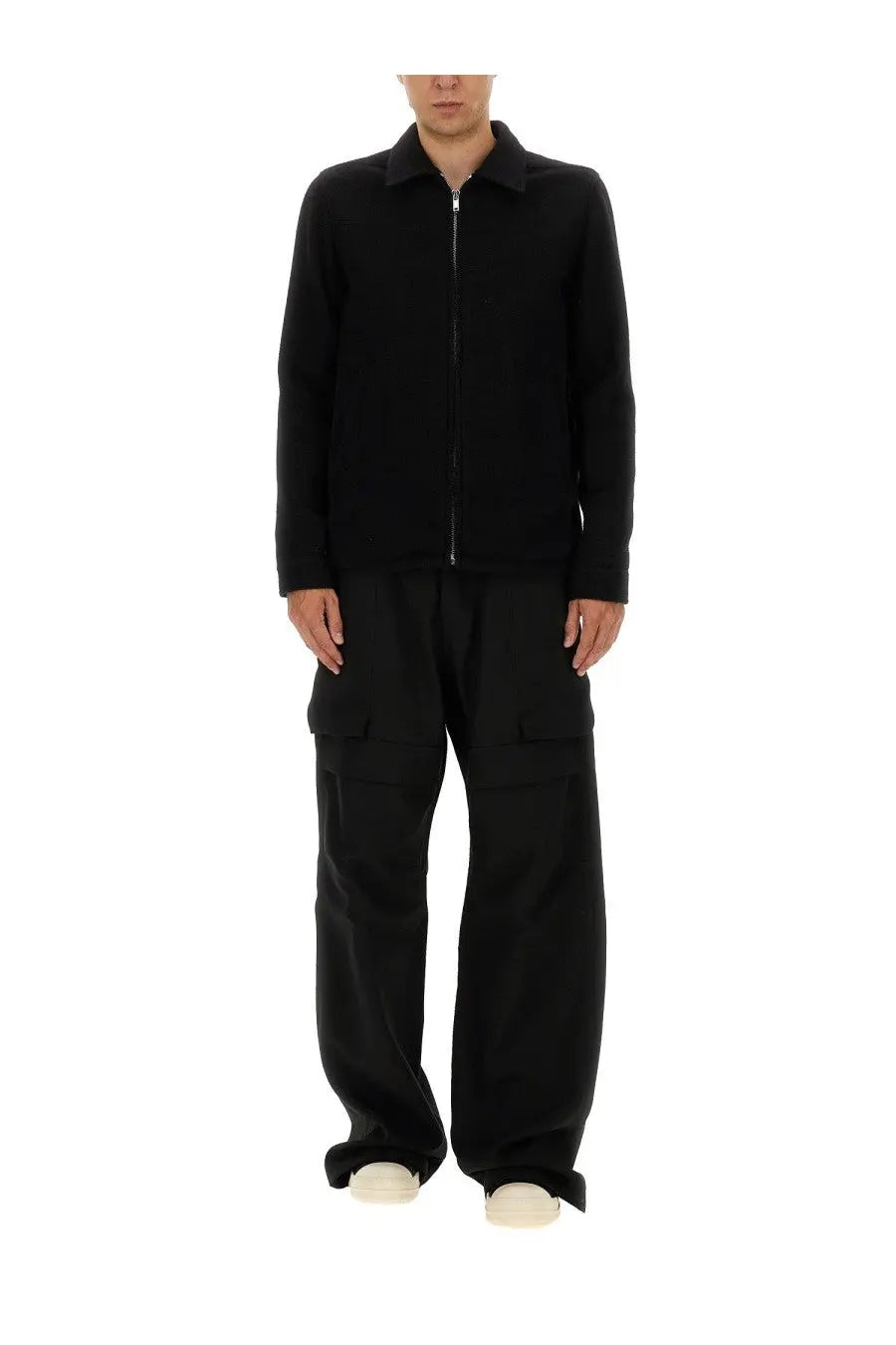 Rick Owens Men's Stefan Cargo Pants Black, view 2