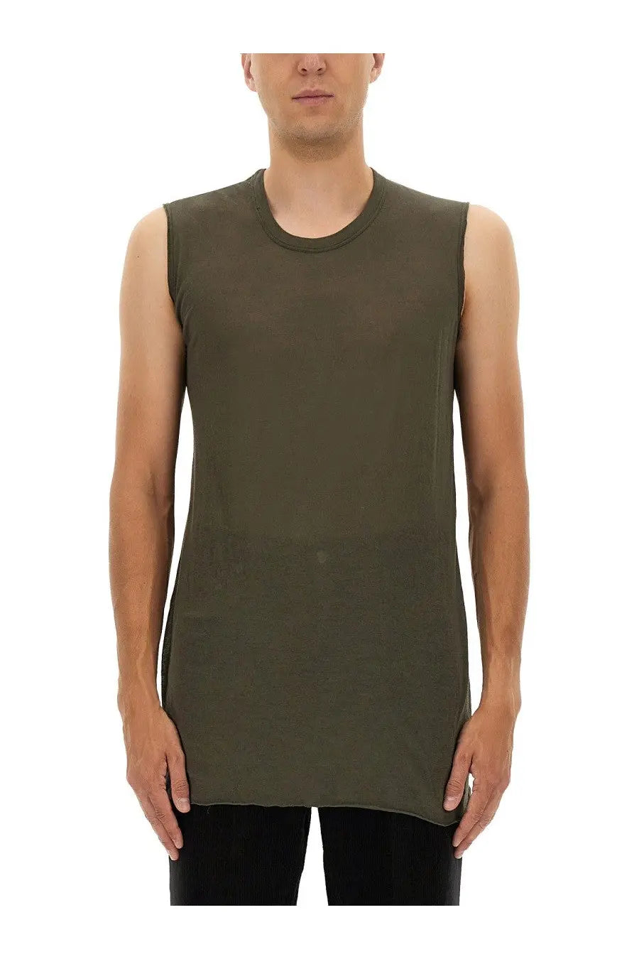 Rick Owens Men's Top Basic Green