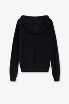 Rick Owens Men's Virgin Wool Cardigan Black, view 2