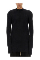 Rick Owens Men's Wool Jersey Black