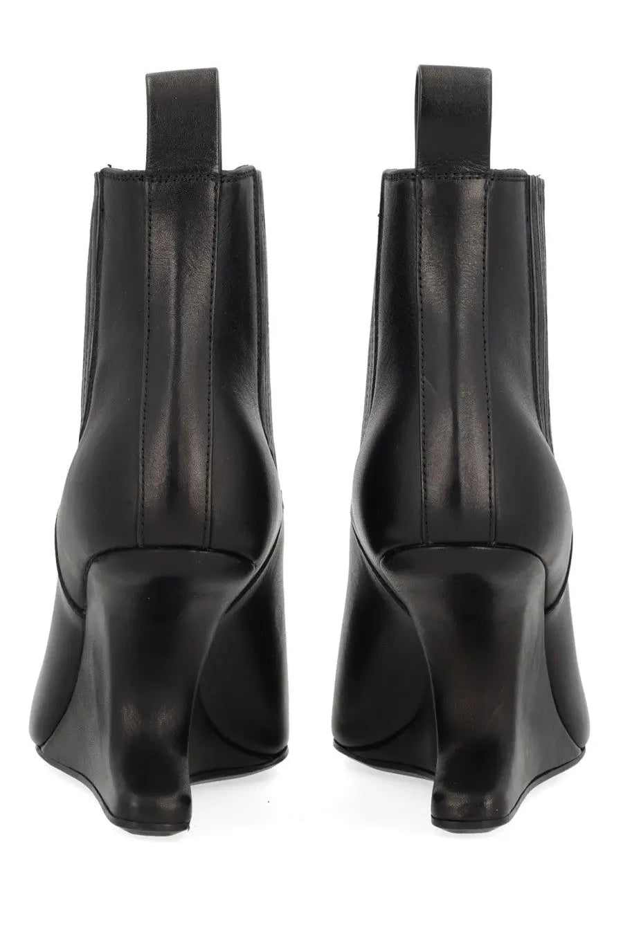 Rick Owens Women's Ankle Sharp Boot Black, view 4